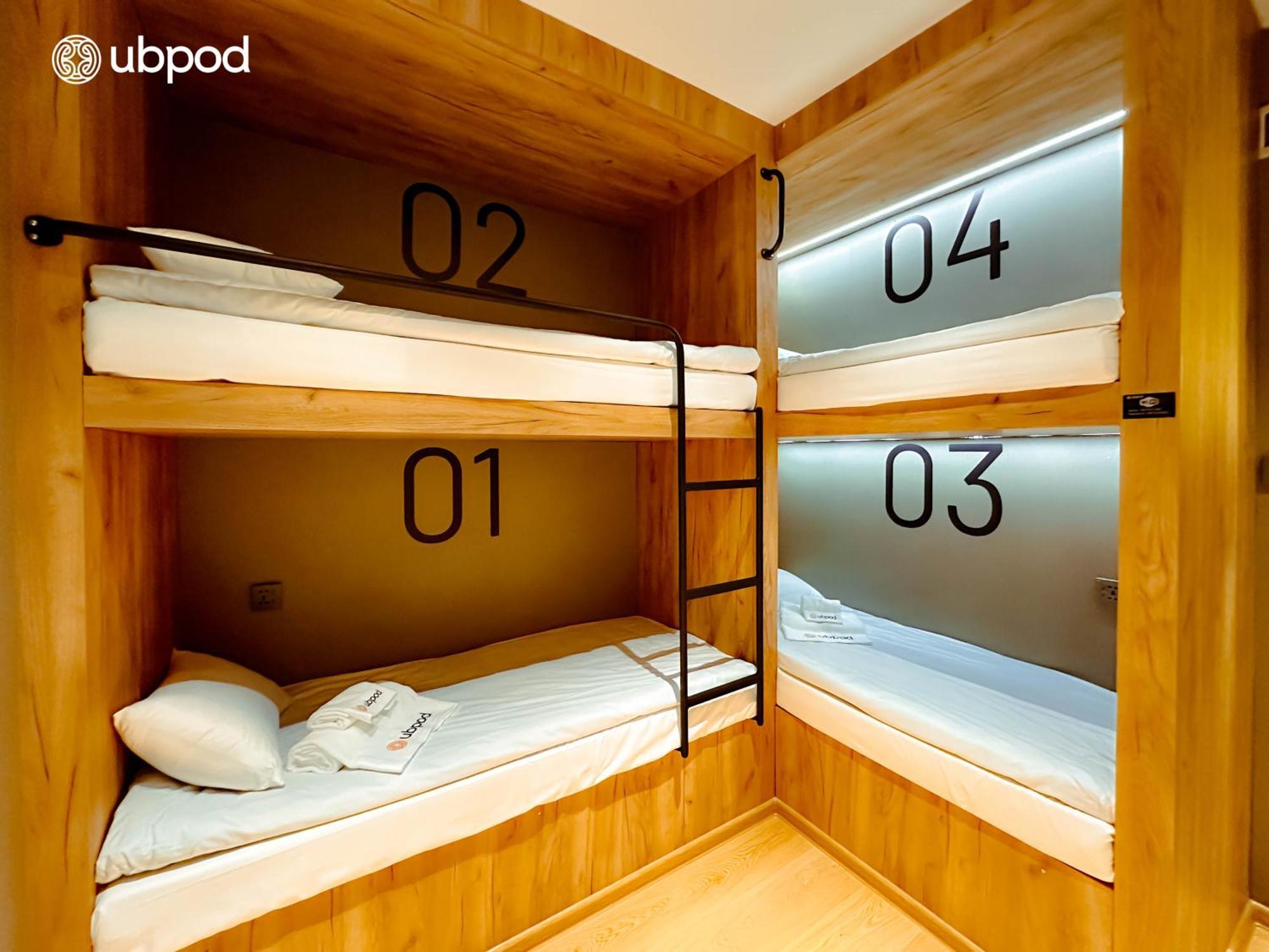 Ubpod- The First Capsule Hotel In Mongolia Ulan Bator Eksteriør bilde